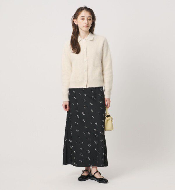 UNITED ARROWS「フォックスカシミヤ ポロカーディガン」|カーディガン|