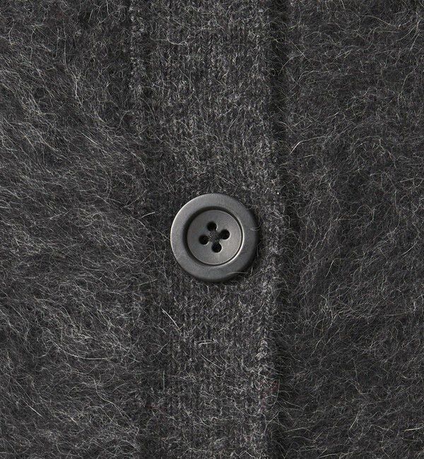 UNITED ARROWS「フォックスカシミヤ ポロカーディガン」|カーディガン|