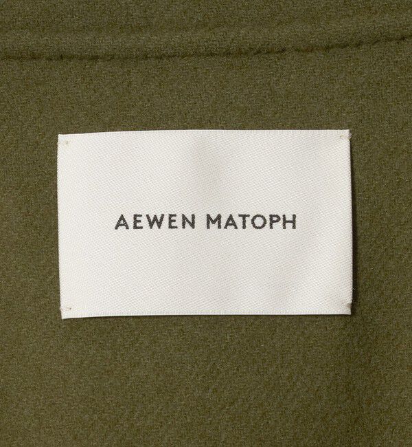 AEWEN MATOPH「＜AEWEN MATOPH＞サイドスリット リバーコート」|その他|