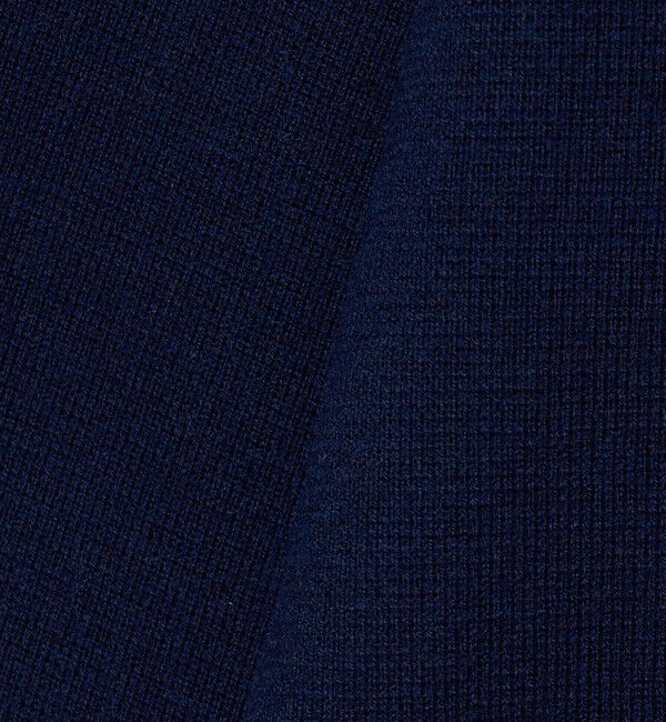 UNITED ARROWS green label relaxing「【WEB限定】＜at ease＞ジップ 2WAY  ニット プルオーバー」|ニット・セーター|