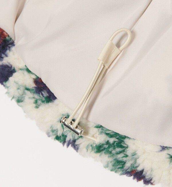 UNITED ARROWS green label relaxing「【WEB限定】＜at ease＞ボア ノーカラー フラワー ブルゾン」|その他|