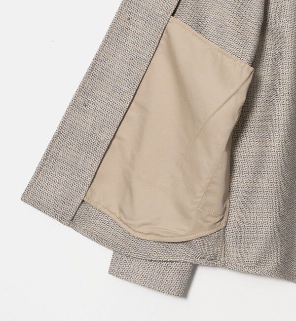 UNITED ARROWS green label relaxing「ポリエステル シェニール ミックス CPO シャツ ジャケット」|シャツ・ブラウス|