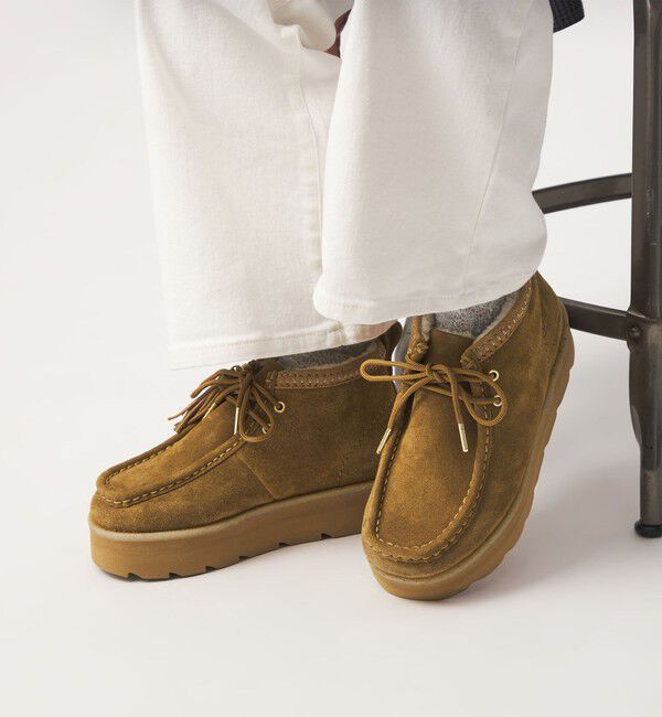 UNITED ARROWS green label relaxing「＜Clarks Originals＞メアワラミッド シューズ」|モカシン|MD.BROWN