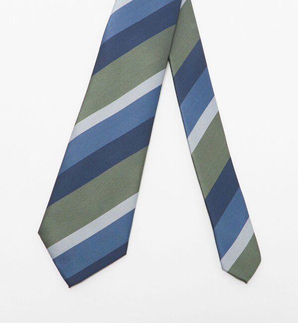 UNITED ARROWS green label relaxing「GLR ポリエステル ウォッシャブル ストライプ1 ネクタイ」|ネクタイ・蝶ネクタイ|