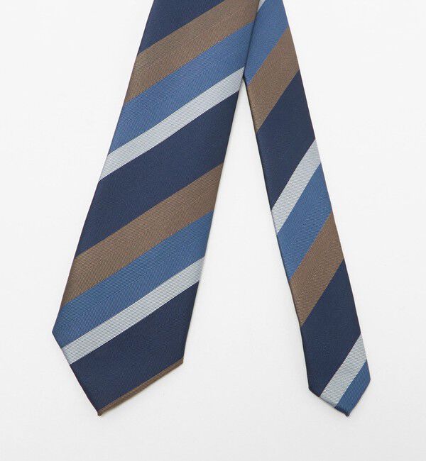 UNITED ARROWS green label relaxing「GLR ポリエステル ウォッシャブル ストライプ1 ネクタイ」|ネクタイ・蝶ネクタイ|