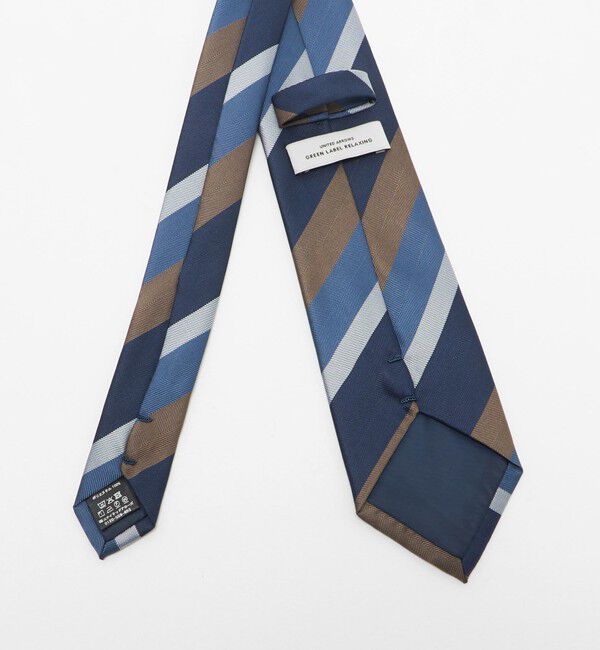 UNITED ARROWS green label relaxing「GLR ポリエステル ウォッシャブル ストライプ1 ネクタイ」|ネクタイ・蝶ネクタイ|