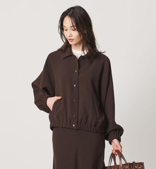 UNITED ARROWS「COMFY ブルゾン ‐ウォッシャブル 防汚 UVカット‐」|ブルゾン・スタジャン|