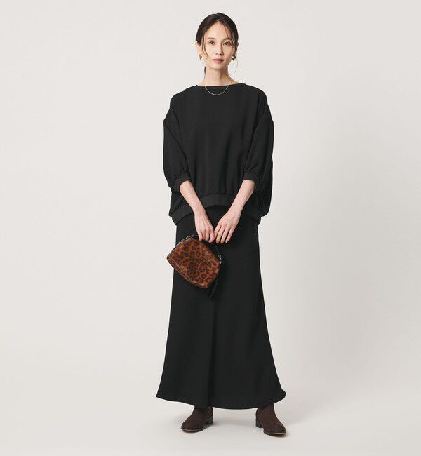 UNITED ARROWS「COMFY ７分袖 プルオーバー ブラウス ‐ウォッシャブル 防汚 UVカット‐」|シャツ・ブラウス|
