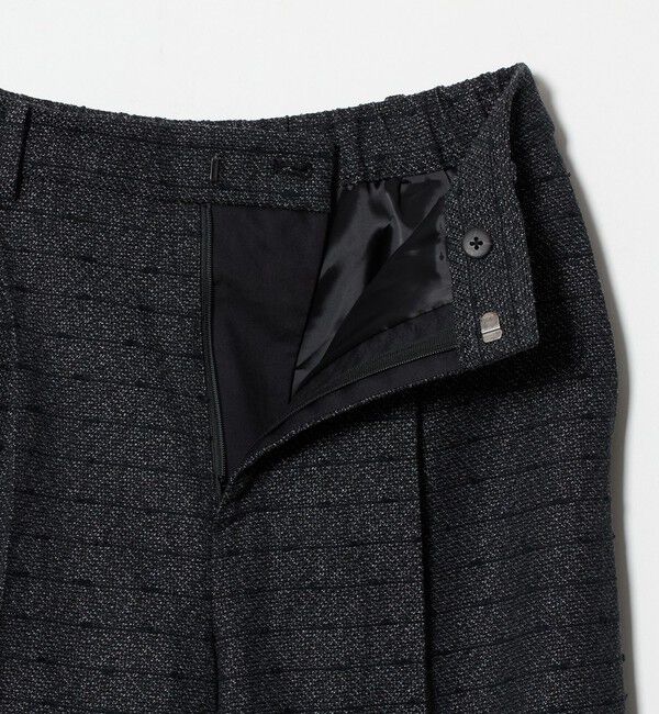 UNITED ARROWS「ツイードライク ワイドパンツ」|スラックス|
