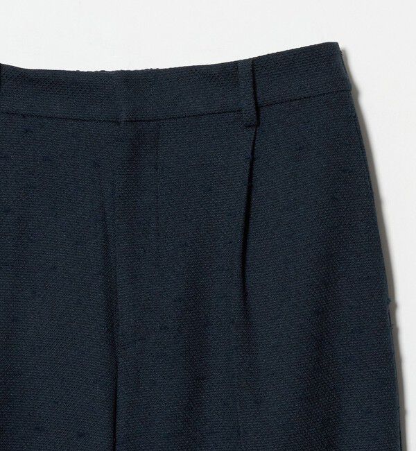 UNITED ARROWS「ツイードライク ワイドパンツ」|スラックス|