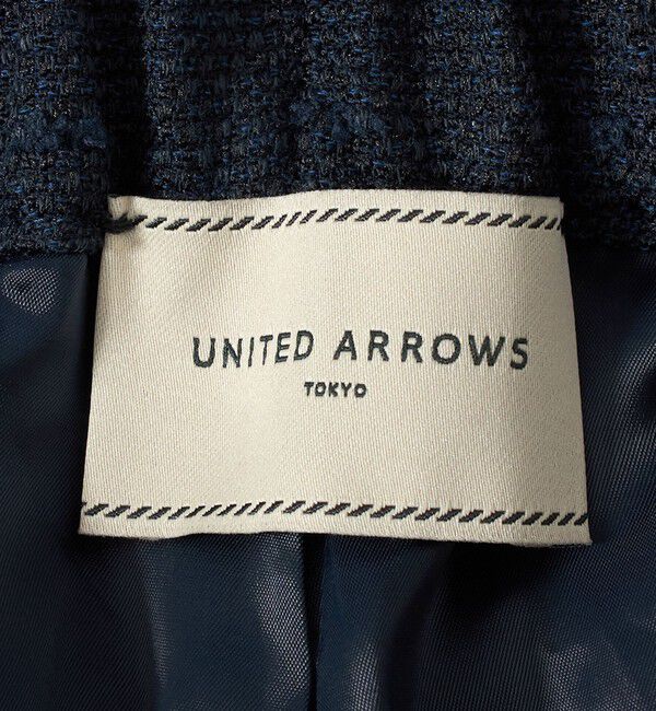 UNITED ARROWS「ツイードライク ワイドパンツ」|スラックス|