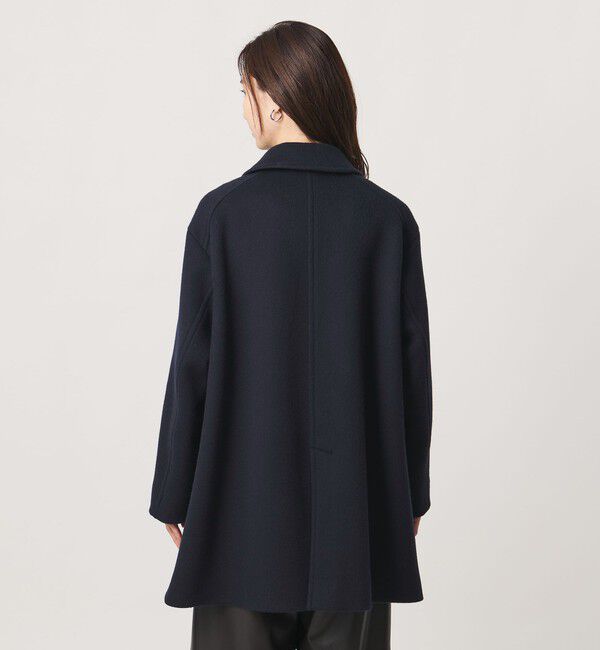 UNITED ARROWS「２WAYカラー ミドルコート」|ステンカラーコート|