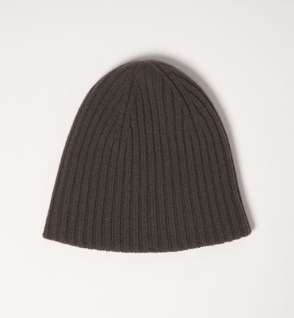 conte「【別注】＜ASAUCE MELER for conte＞リブ ニットキャップ」|ニット帽|DK.BROWN