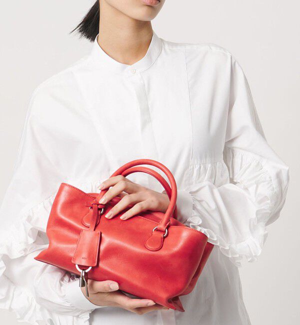 OSOI「＜OSOI＞ SHEEL BROT MINI バッグ A/RED」|ショルダー・メッセンジャー|RED