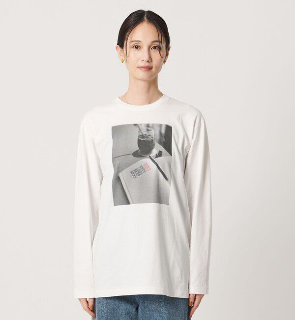 UNITED ARROWS「【別注】＜HANDTEX＞NOTE Tシャツ」|Tシャツ・カットソー|