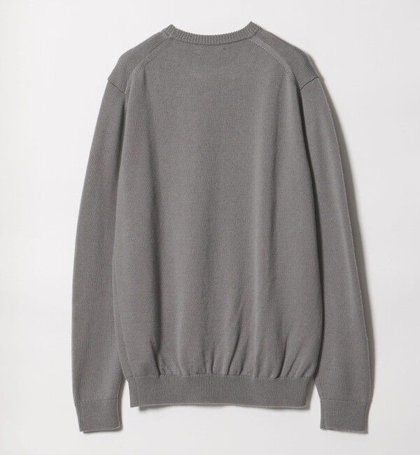 UNITED ARROWS「YAMAGATA ミドルゲージ クルーネック ニット」|ニット・セーター|