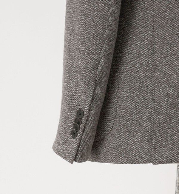 UNITED ARROWS「ヘリンボーン ジャージ シングル 2ボタン テーラードジャケット COMFORT EASY-MODEL」|テーラードジャケット|