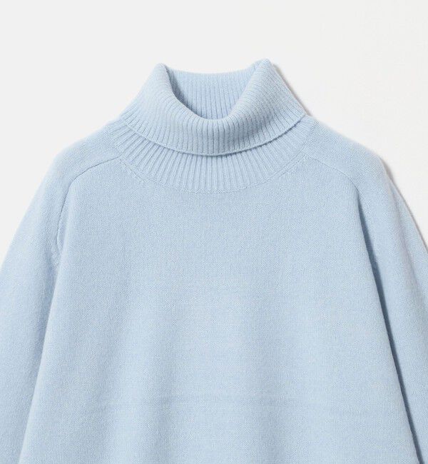 UNITED ARROWS「ウール/カシミヤ ミドルゲージ タートルネック ニット」|ニット・セーター|
