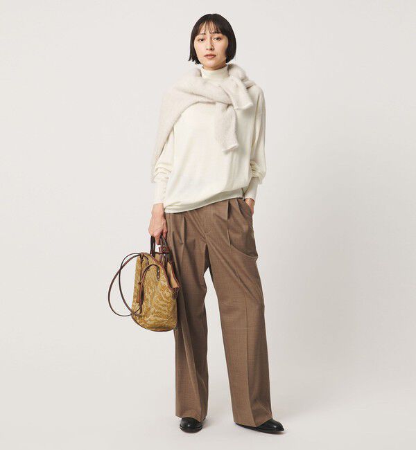 UNITED ARROWS「18G ウール タートルネック ニット ‐ウォッシャブル‐」|ニット・セーター|