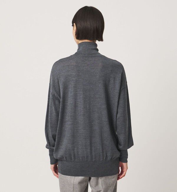 UNITED ARROWS「18G ウール タートルネック ニット ‐ウォッシャブル‐」|ニット・セーター|