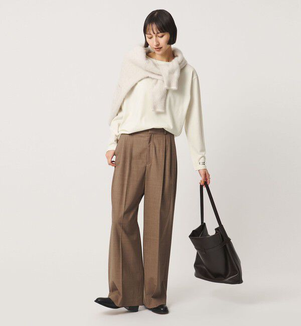 UNITED ARROWS「ボートネック ロングスリーブ カットソー」|Tシャツ・カットソー|