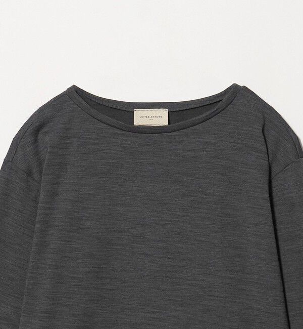 UNITED ARROWS「ボートネック ロングスリーブ カットソー」|Tシャツ・カットソー|