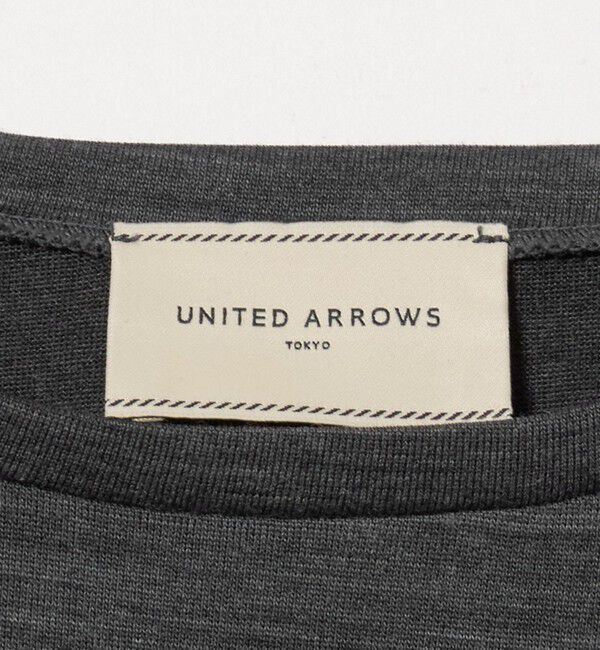 UNITED ARROWS「ボートネック ロングスリーブ カットソー」|Tシャツ・カットソー|