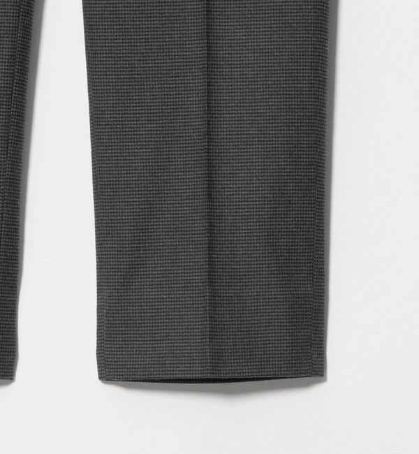 UNITED ARROWS「ハウンドトゥース サイドエクステンド ノープリーツ スラックス COMFORT EASY-MODEL」|スラックス|