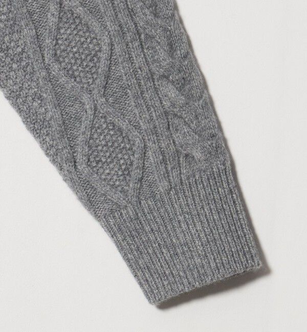 UNITED ARROWS「ケーブル クルーネック ニット」|ニット・セーター|