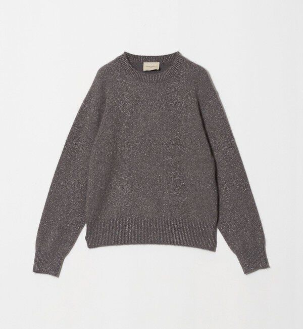 UNITED ARROWS「フォックス ウール ラメ クルーネック ニット」|ニット・セーター|MOCA