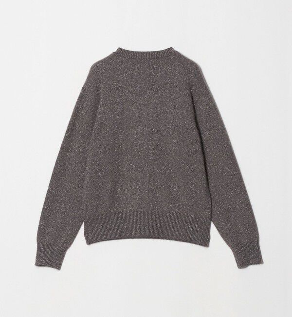 UNITED ARROWS「フォックス ウール ラメ クルーネック ニット」|ニット・セーター|