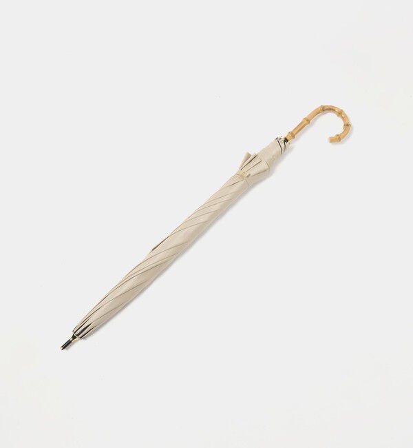 UNITED ARROWS green label relaxing「【別注】＜because＞パイピング アンブレラ 長傘 晴雨兼用 レイン UVカット」|傘|