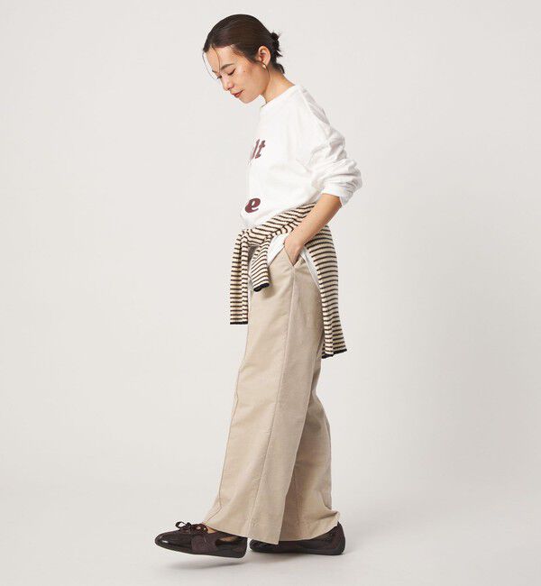 UNITED ARROWS green label relaxing「【結論シリーズ】コーデュロイニーハイフレア」|その他|