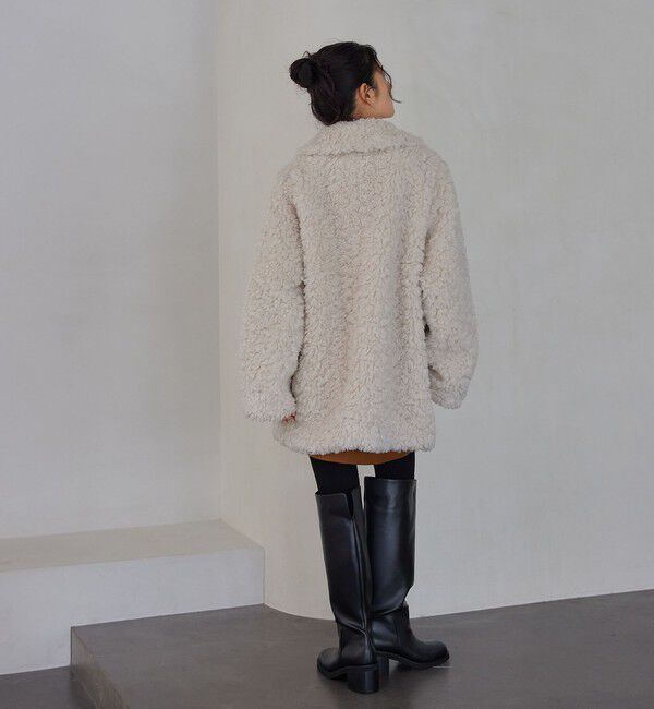 EMMEL REFINES「＜EMMEL REFINES＞EM カーリーボア ミディアム コート」|その他|