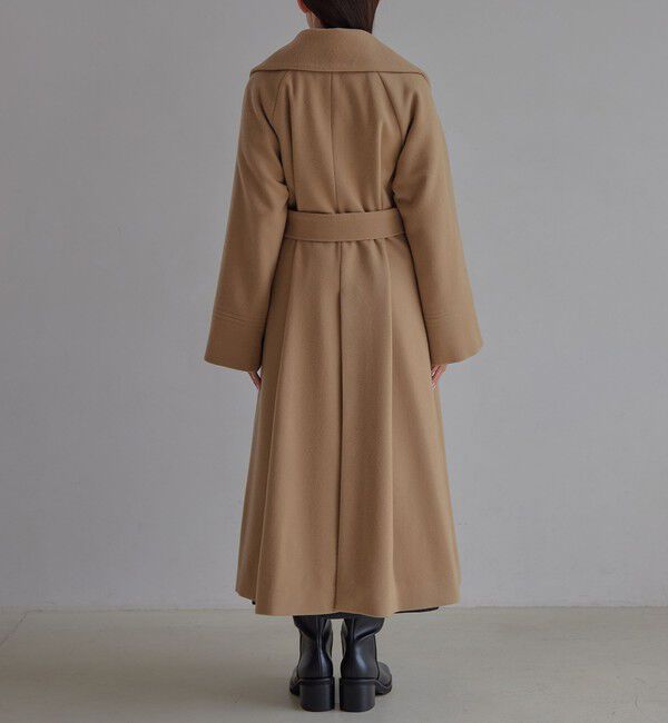 EMMEL REFINES「＜EMMEL REFINES＞EM ベルテッド フレア ロングコート」|その他|