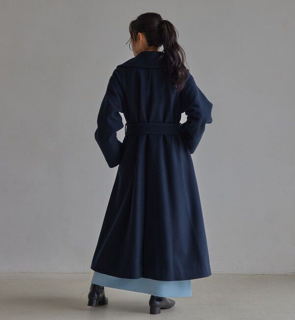 EMMEL REFINES「＜EMMEL REFINES＞EM ベルテッド フレア ロングコート」|その他|