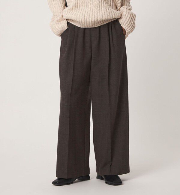 UNITED ARROWS green label relaxing「［size SHORT/TALLあり］キモウ ニーハイワイドパンツ」|その他|