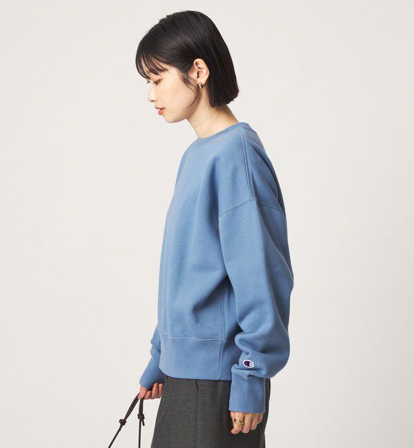 UNITED ARROWS green label relaxing「【別注】＜Champion＞CVC TF プリント プルオーバー」|スウェット・ジャージ|