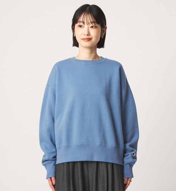 UNITED ARROWS green label relaxing「【別注】＜Champion＞CVC TF プリント プルオーバー」|スウェット・ジャージ|