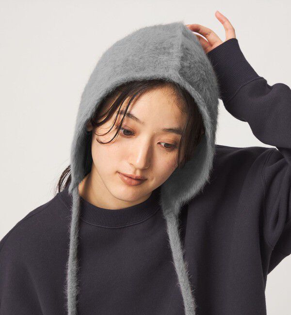 UNITED ARROWS green label relaxing「ヘアリー イヤーカバー ワッチ 2」|ニット帽|