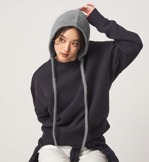 UNITED ARROWS green label relaxing「ヘアリー イヤーカバー ワッチ 2」|ニット帽|