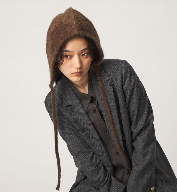 UNITED ARROWS green label relaxing「ヘアリー イヤーカバー ワッチ 2」|ニット帽|