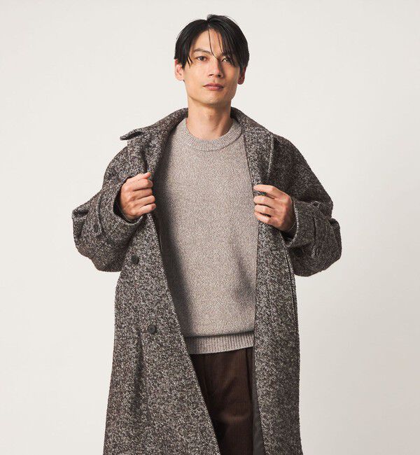 UNITED ARROWS green label relaxing「ウール カシミヤ ミックス クルーネック ニット」|ニット・セーター|