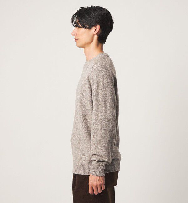 UNITED ARROWS green label relaxing「ウール カシミヤ ミックス クルーネック ニット」|ニット・セーター|
