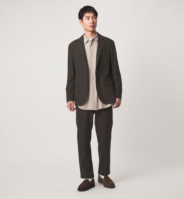 UNITED ARROWS green label relaxing「ウォッシャブル ホームスパン ナロー ジャケット -ストレッチ-」|テーラードジャケット|