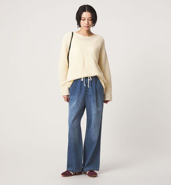 UNITED ARROWS green label relaxing「［size SHORT/TALLあり］デニム イージー パンツ」|デニム|