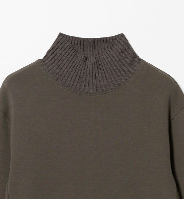 UNITED ARROWS green label relaxing「［size SHORTあり］ダンボール ハイネック ワンピース」|ワンピース|