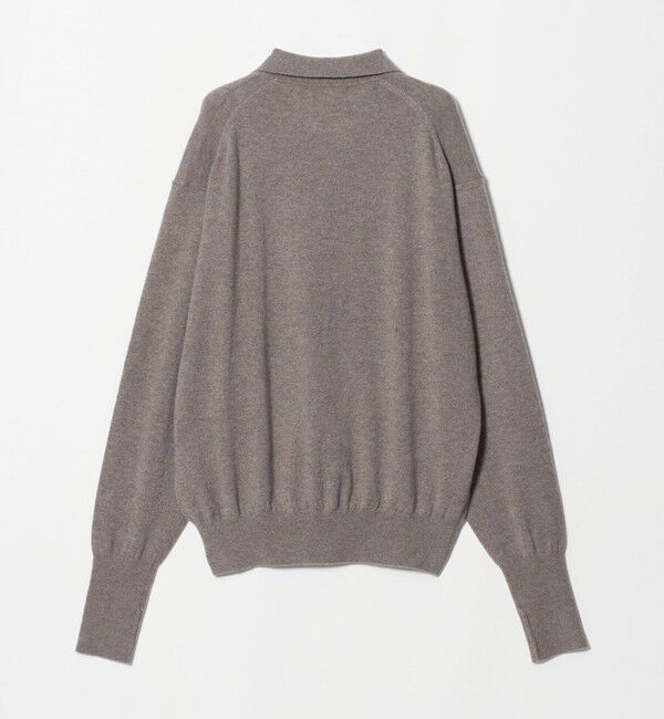 UNITED ARROWS green label relaxing「FINE BASIC カシミヤ スキッパー ポロニット」|ニット・セーター|