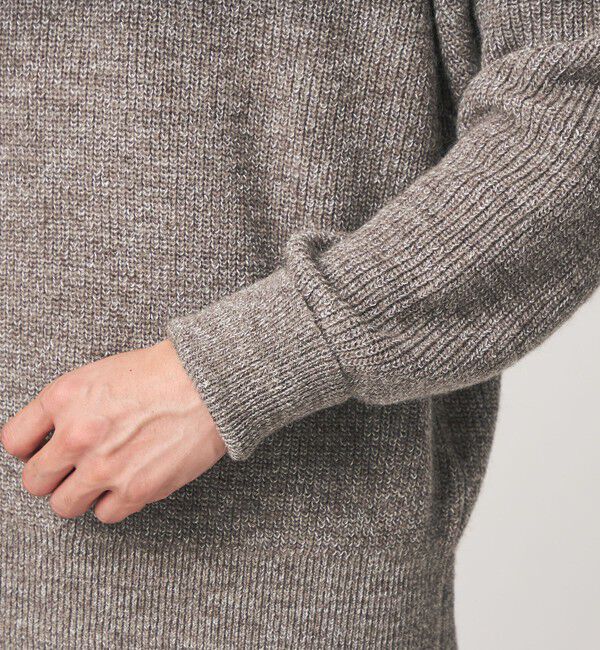 UNITED ARROWS green label relaxing「FINE BASIC シェットランドウール Vネック ニット」|ニット・セーター|