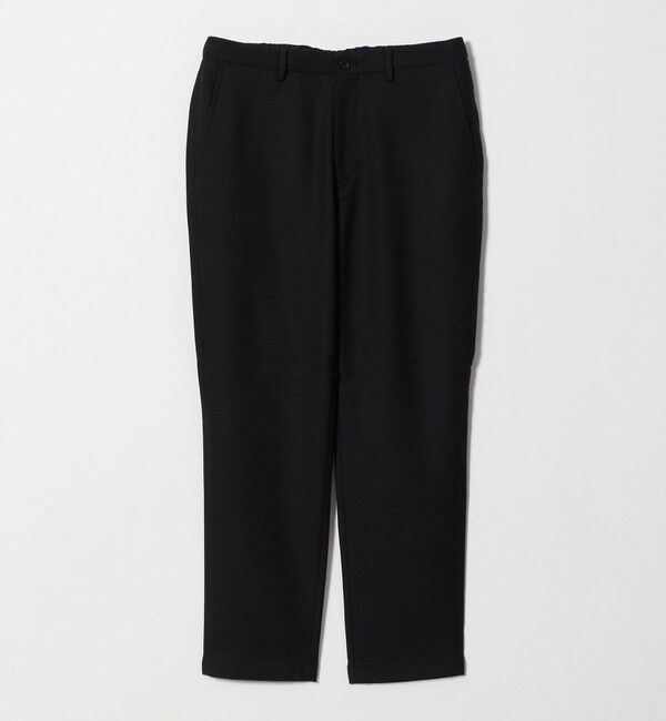 UNITED ARROWS green label relaxing「ウォッシャブル フラノ オックス ナロー ユーティリティパンツ  -ストレッチ-」|その他|BLACK
